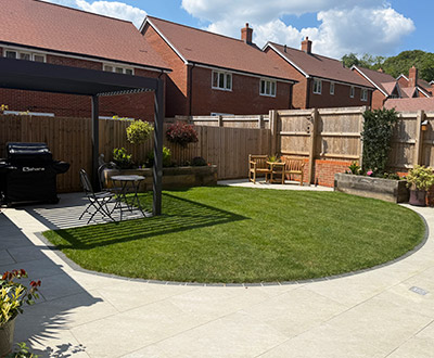 porcelain paving